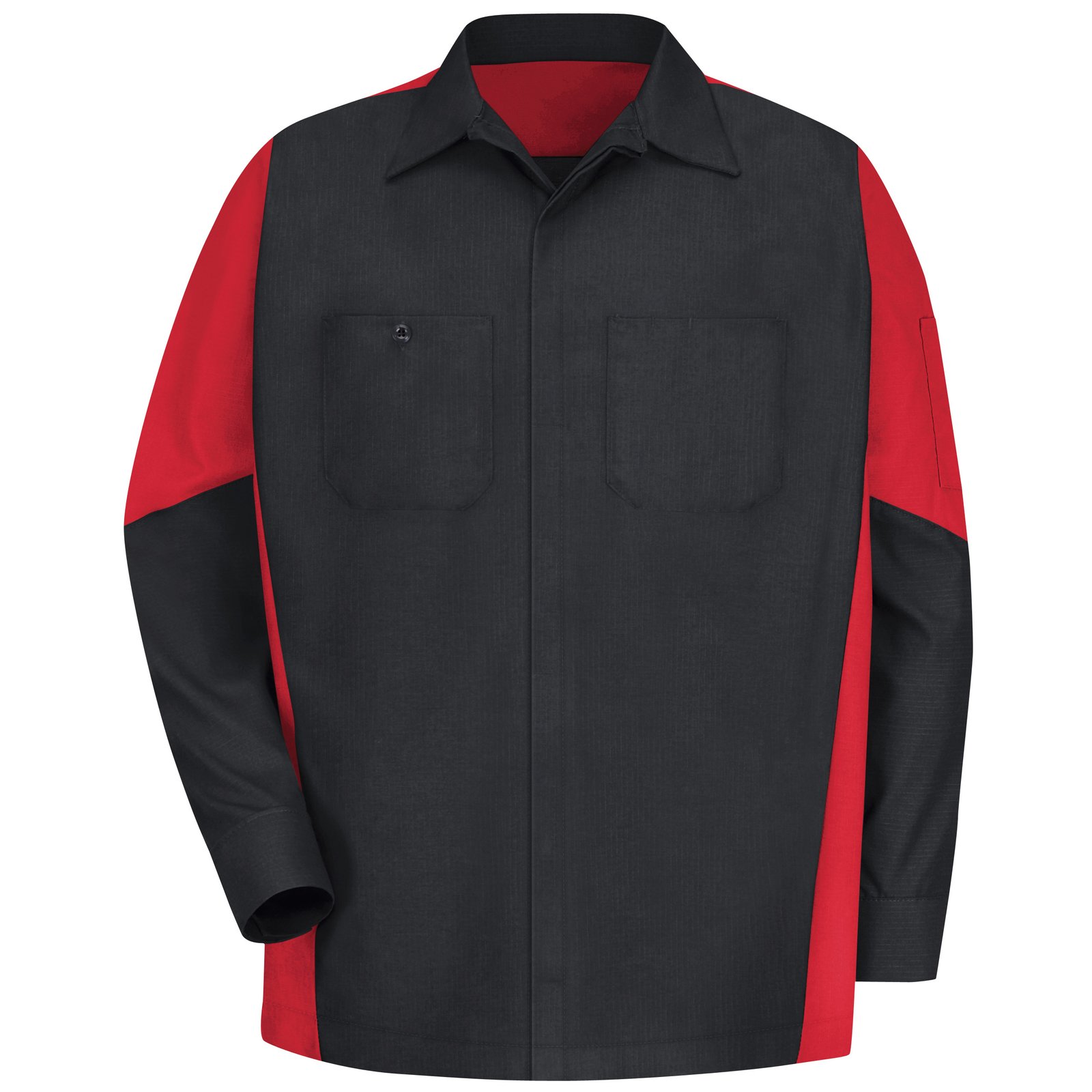 Men's Long Sleeve Two-Tone Crew Shirt - Image 2
