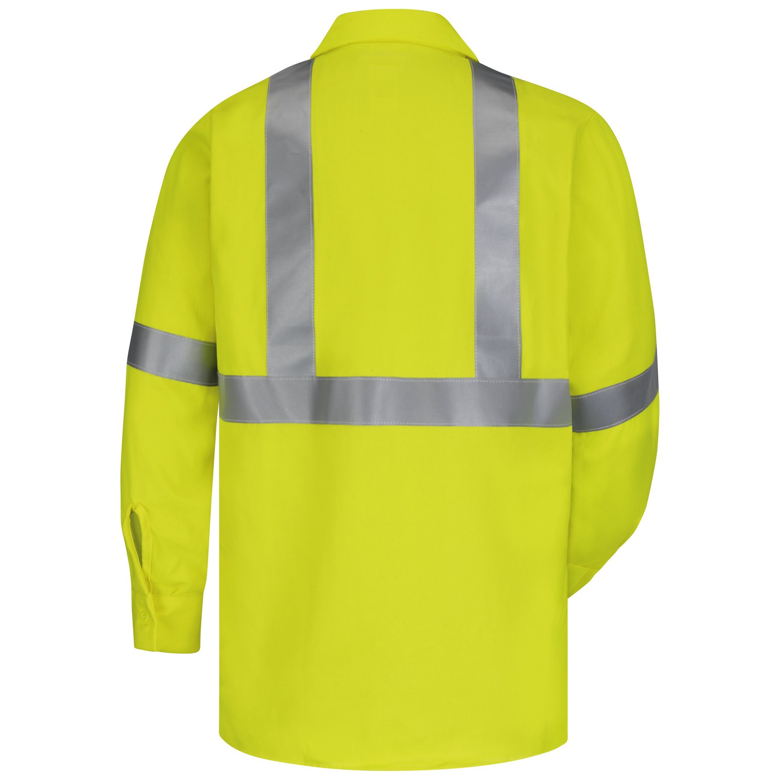 Men’s Midweight FR Hi-Visibility Work Shirt