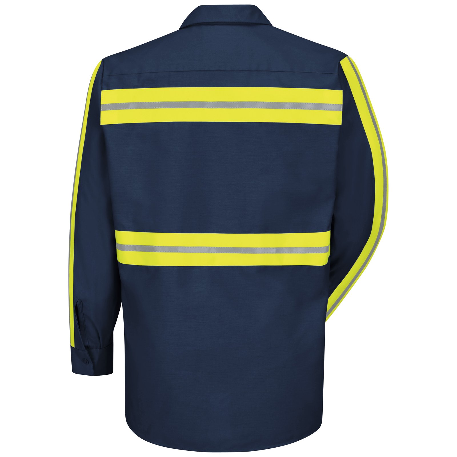 Long Sleeve Enhanced Visibility Industrial Work Shirt