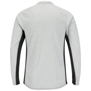 Men's FR Long Sleeve Base Layer with Concealed Chest Pocket
