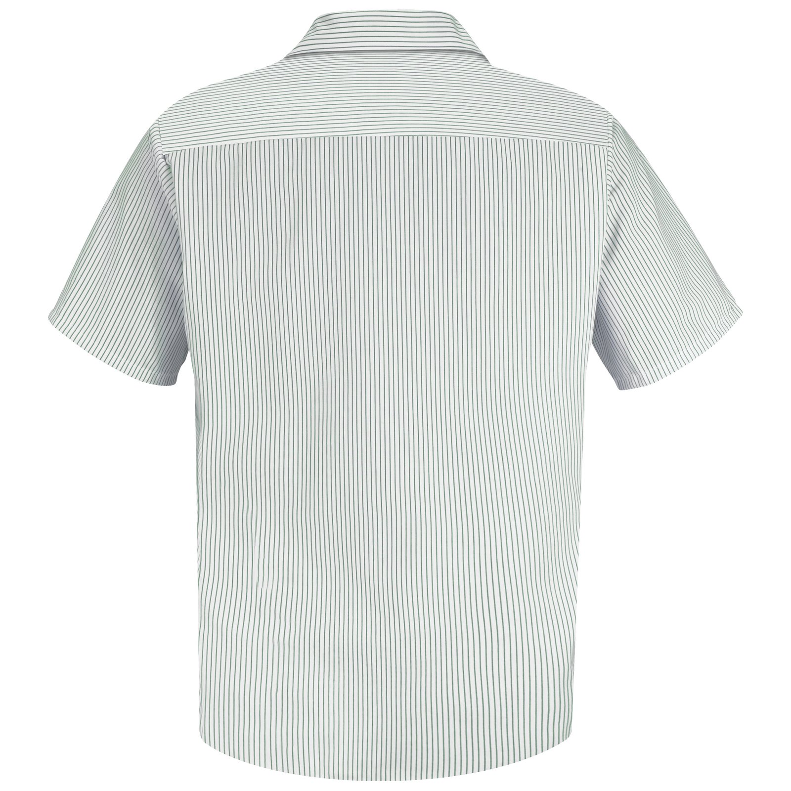 Men’s Short Sleeve Striped Work Shirt