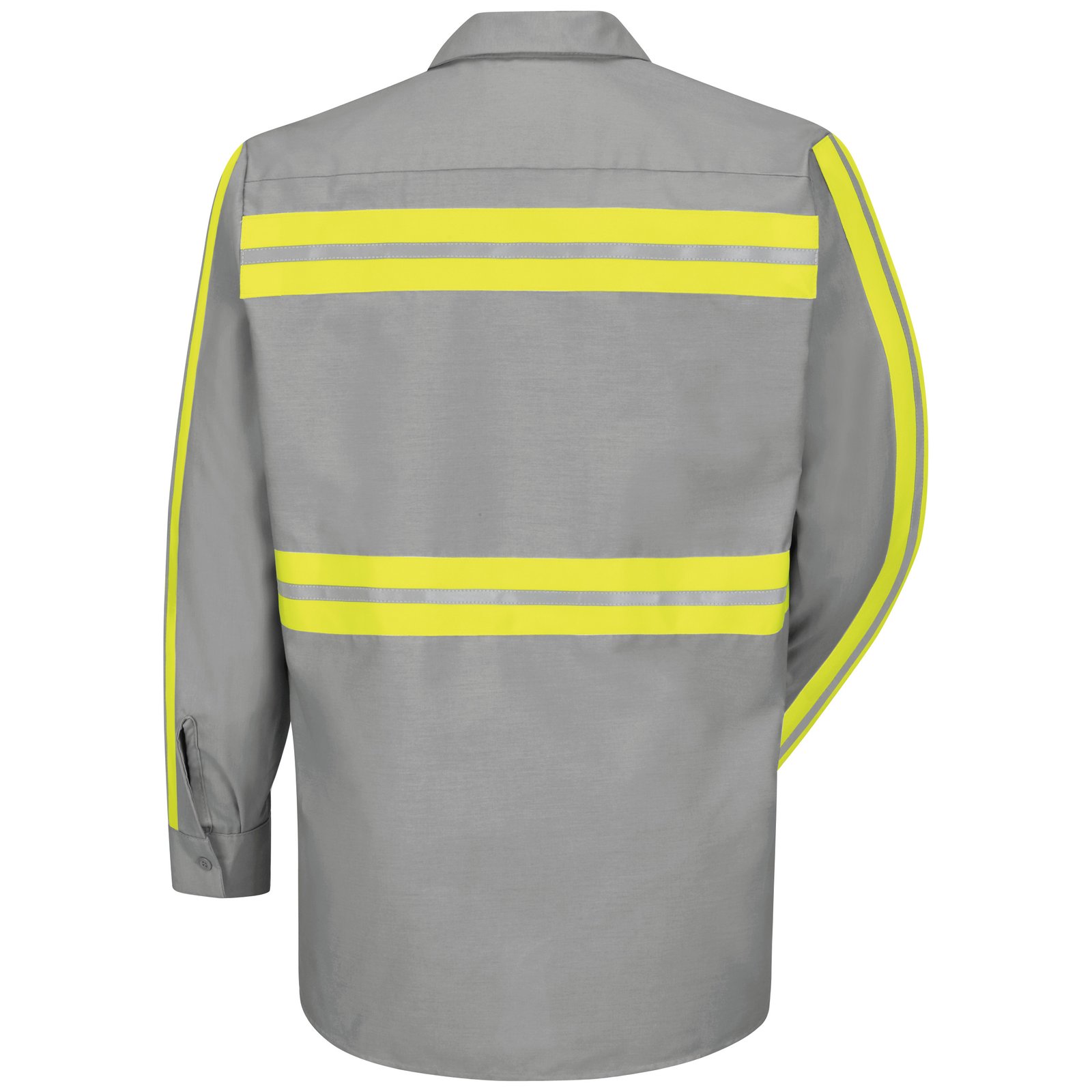 Long Sleeve Enhanced Visibility Industrial Work Shirt