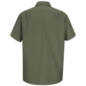 Men's Canvas Short-Sleeve Work Shirt