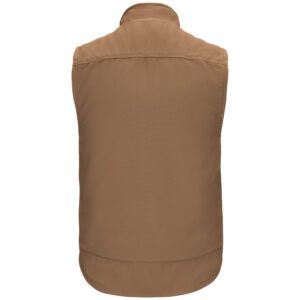 Men's Sherpa Lined Brown Duck Vest