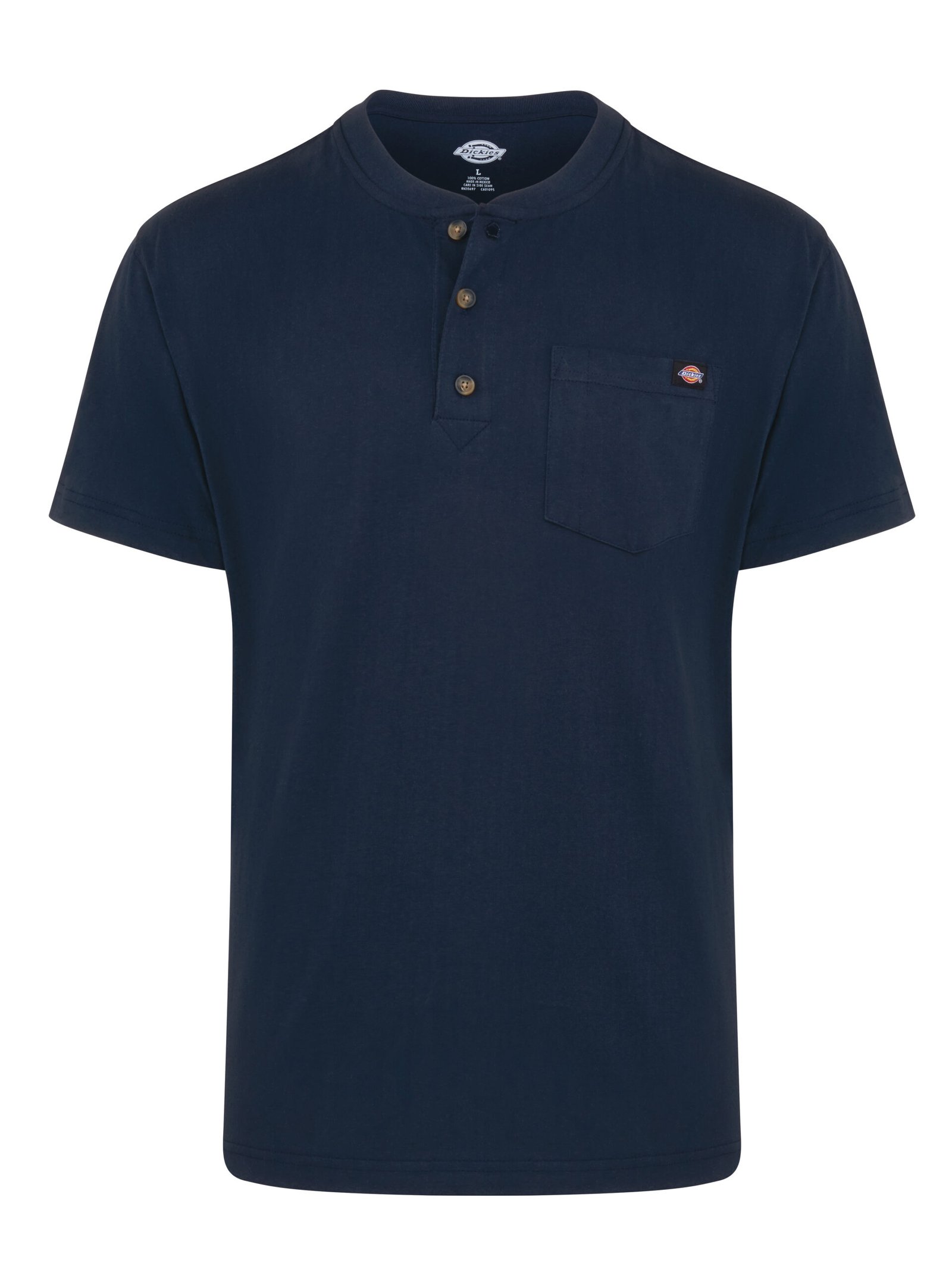 Men's Short-Sleeve Traditional Heavyweight Henley - Image 2