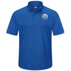 Mopar Men's Short Sleeve Performance Knit® Flex Series Pro Polo