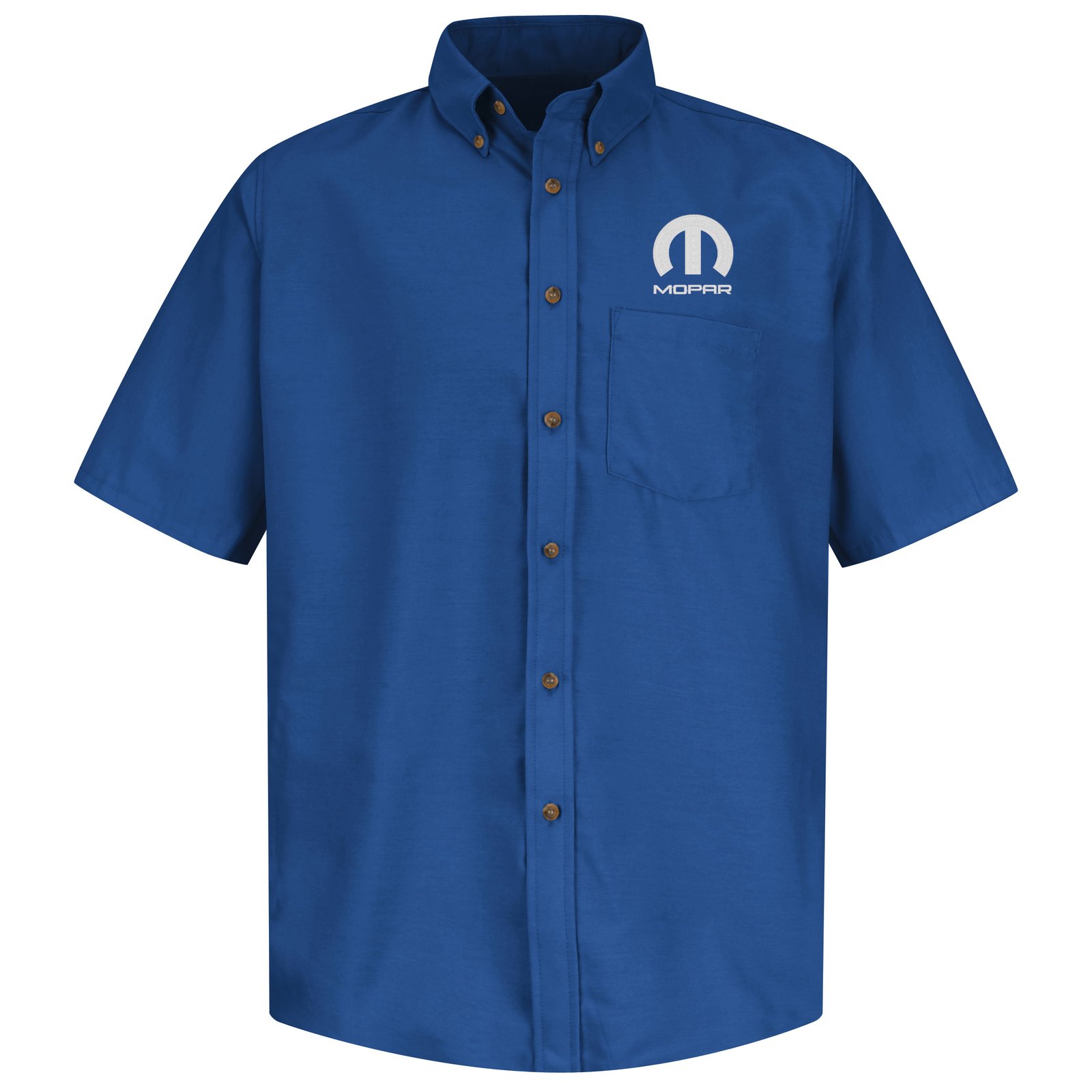 Mopar Men’s Short Sleeve Poplin Dress Shirt