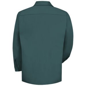 Men's Long Sleeve Wrinkle-Resistant Cotton Work Shirt