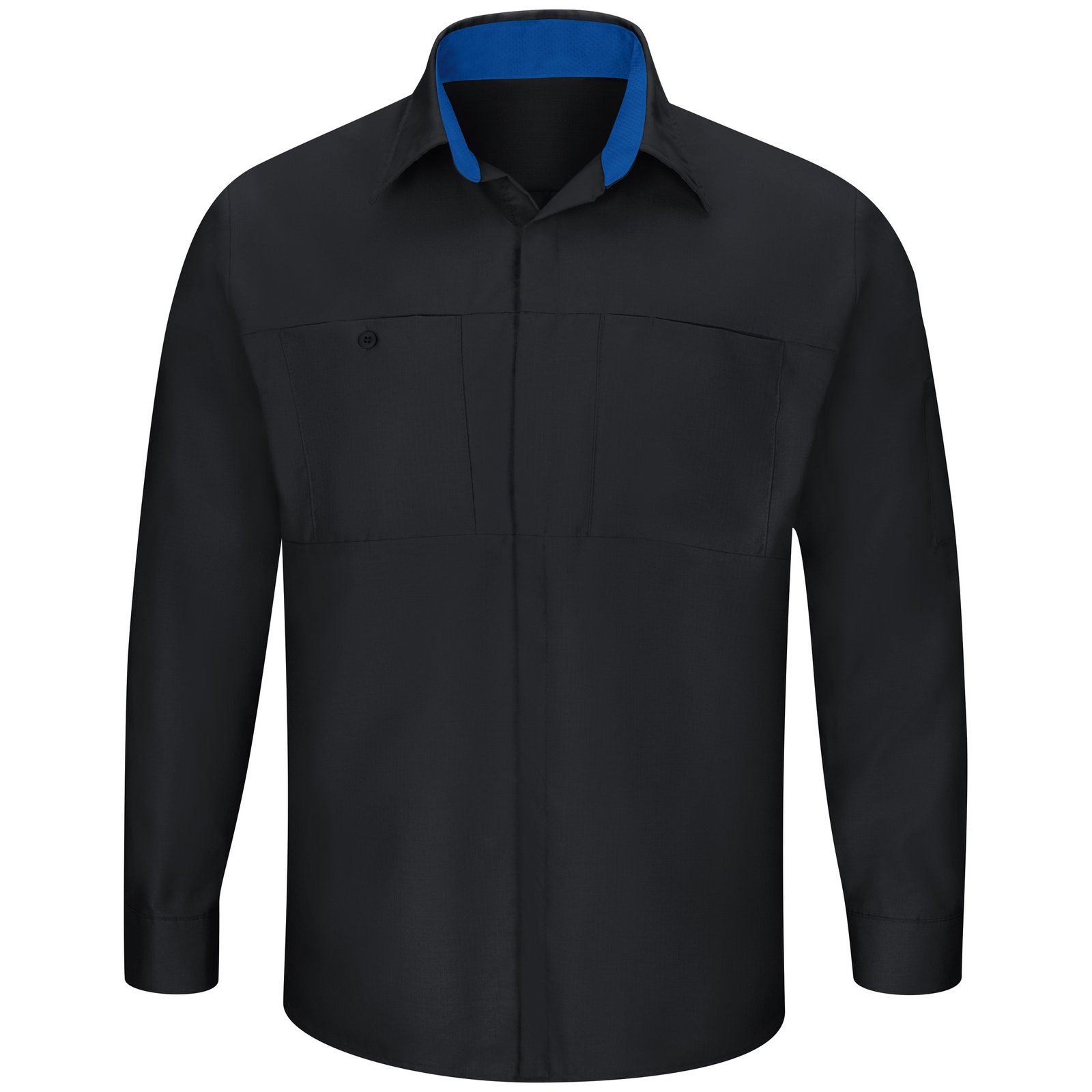 Men's Long Sleeve Performance Plus Shop Shirt with OilBlok Technology - Image 2