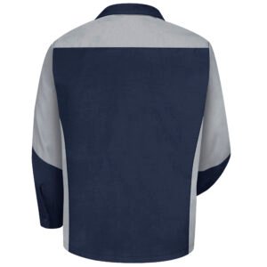 Men's Long Sleeve Two-Tone Crew Shirt