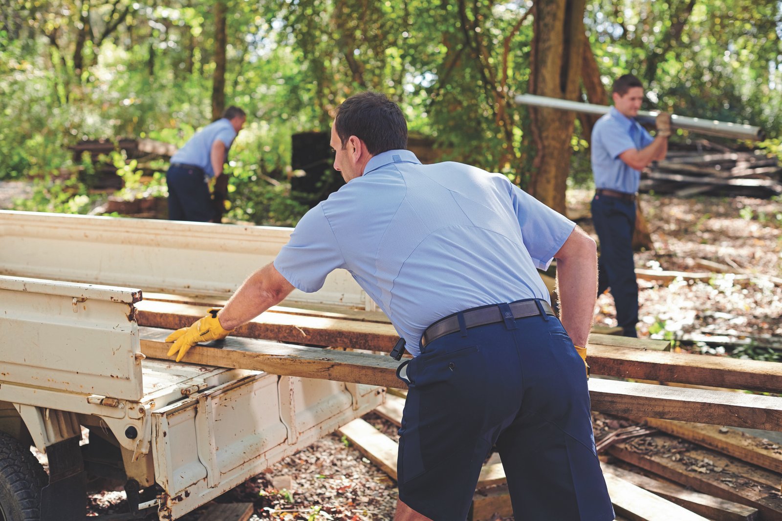 Men’s Short Sleeve Work Shirt with MIMIX® - Image 8