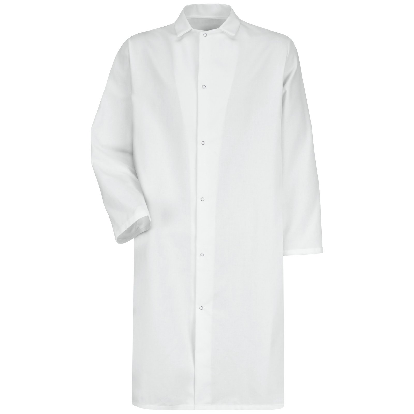 Gripper-Front Butcher Frock without Pockets - Image 2