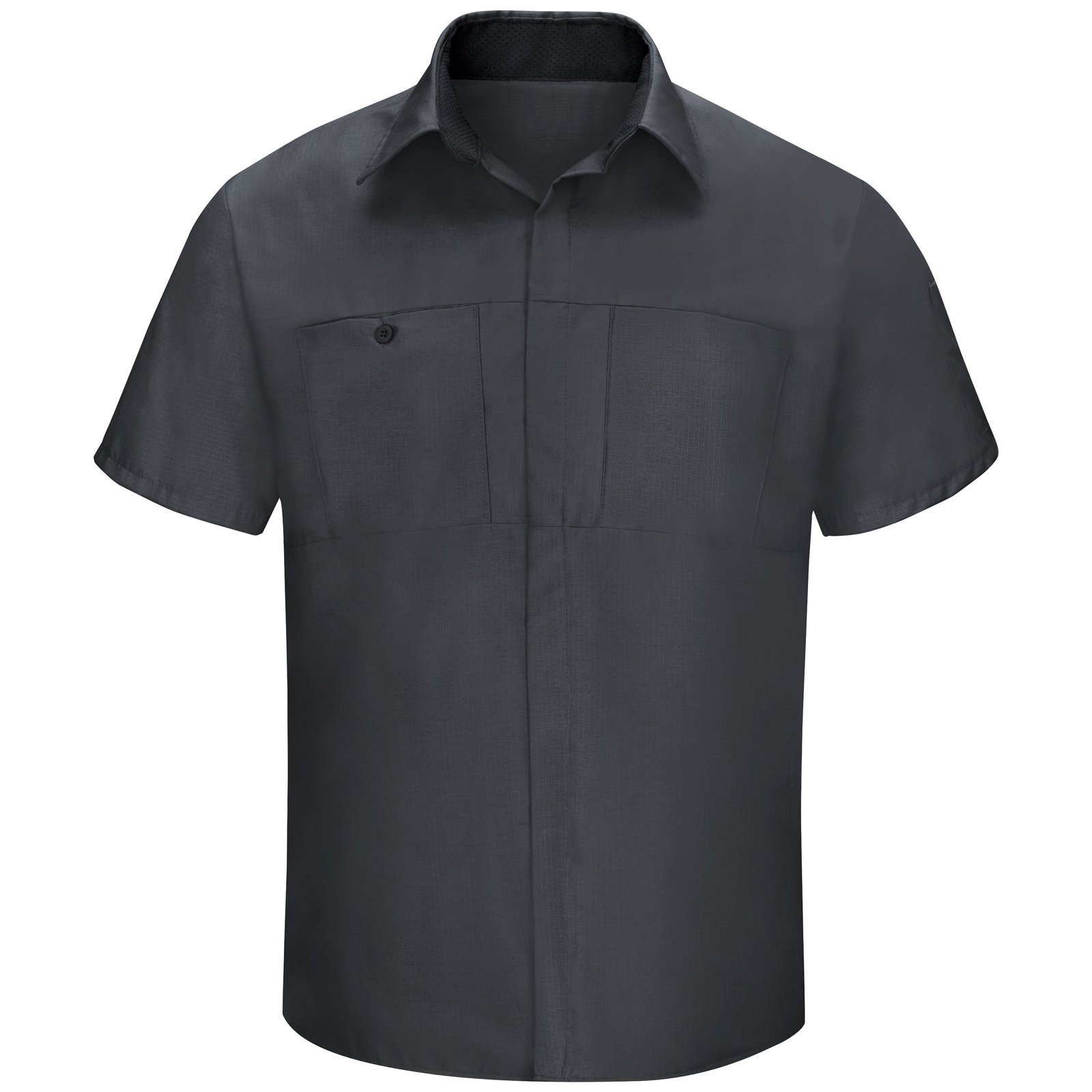 Men's Short Sleeve Performance Plus Shop Shirt With Oilblok Technology - Image 2