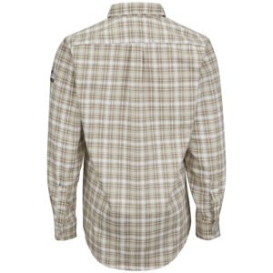 Men’s Long Sleeve Plaid Dress Shirt