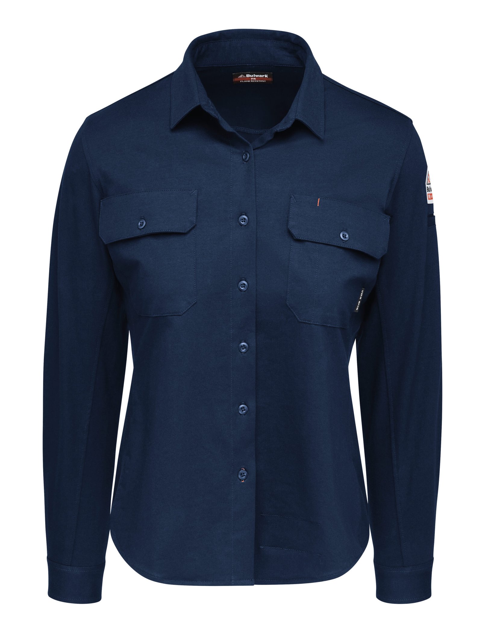 Women's Flex Knit Button Down Shirt - Image 2