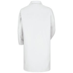 Men's Gripper-Front Lab Coat