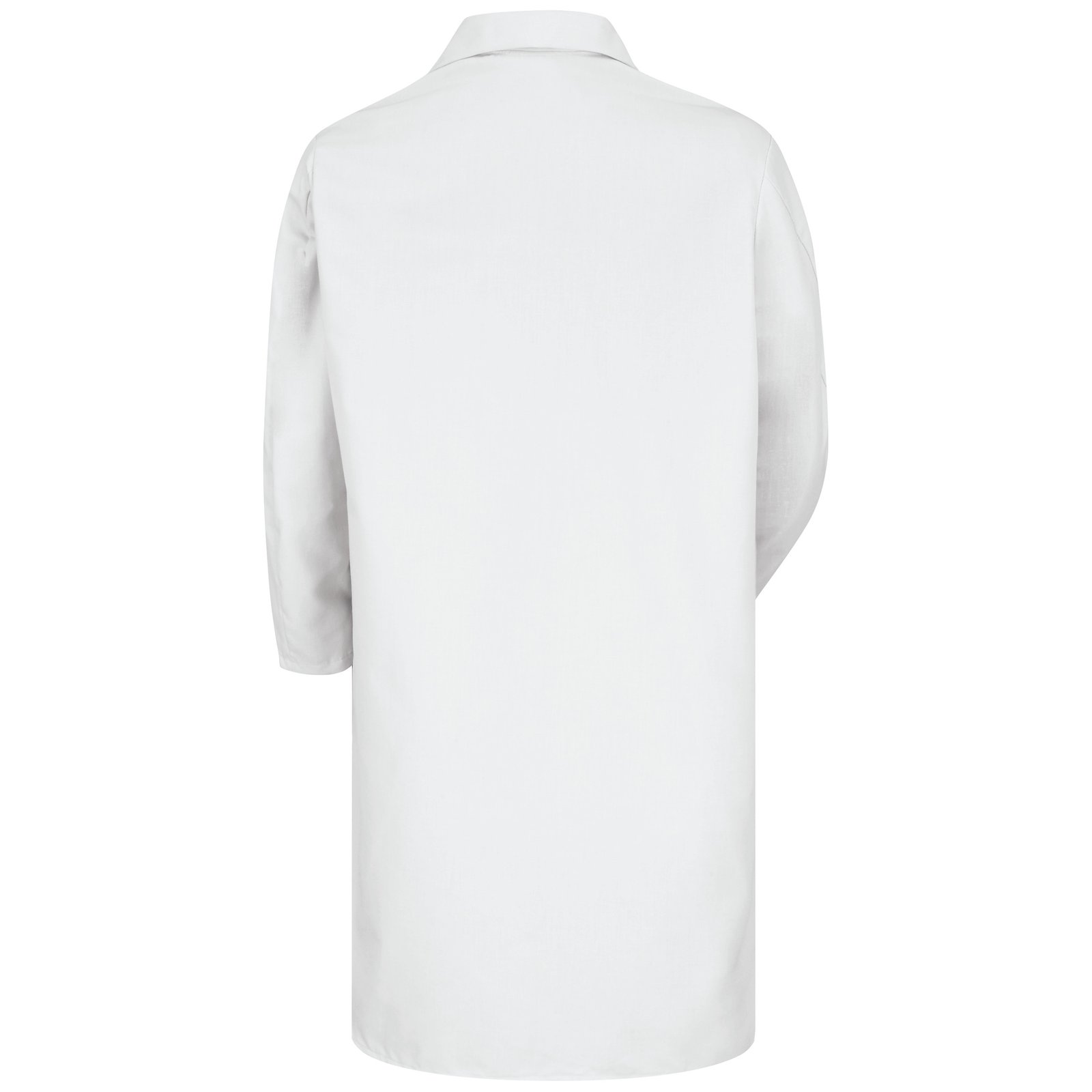 Men’s Gripper-Front Lab Coat