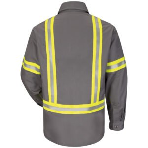 Men's Midweight FR Enhanced Visibility Uniform Shirt
