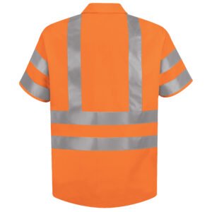 Hi-Visibility Short Sleeve Work Shirt - Type R, Class 3