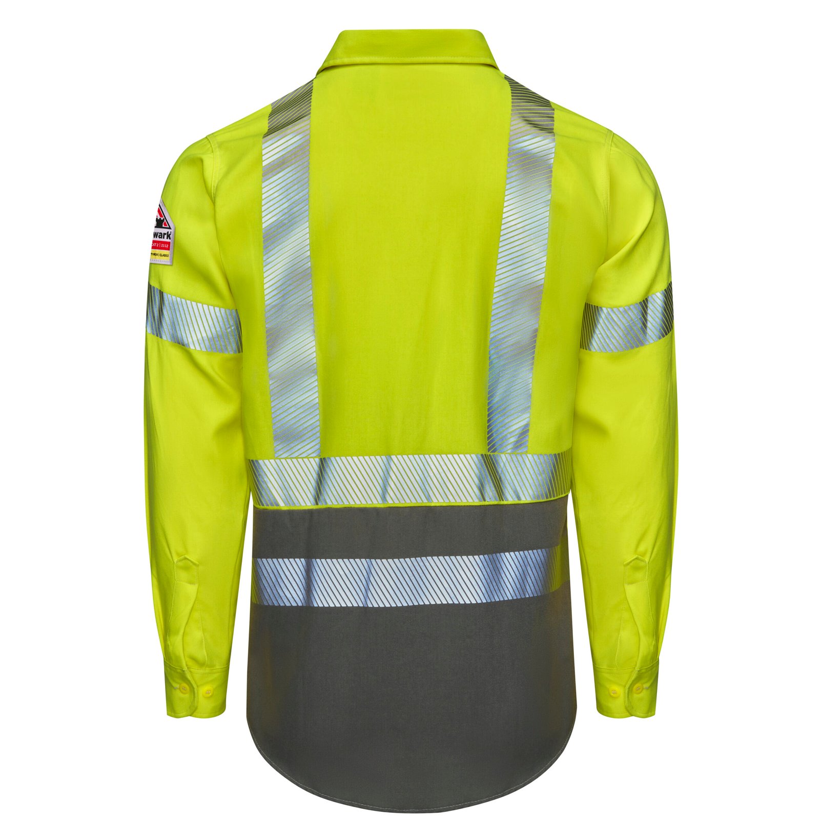 Men's Hi-Visibility Color Block Uniform Shirt