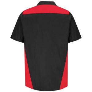 Men's Short Sleeve Tri-Color Shop Shirt
