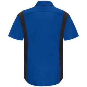 Men's Short Sleeve Performance Plus Shop Shirt With Oilblok Technology
