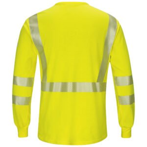 Men's Lightweight FR Hi-Visibility Long Sleeve T-Shirt
