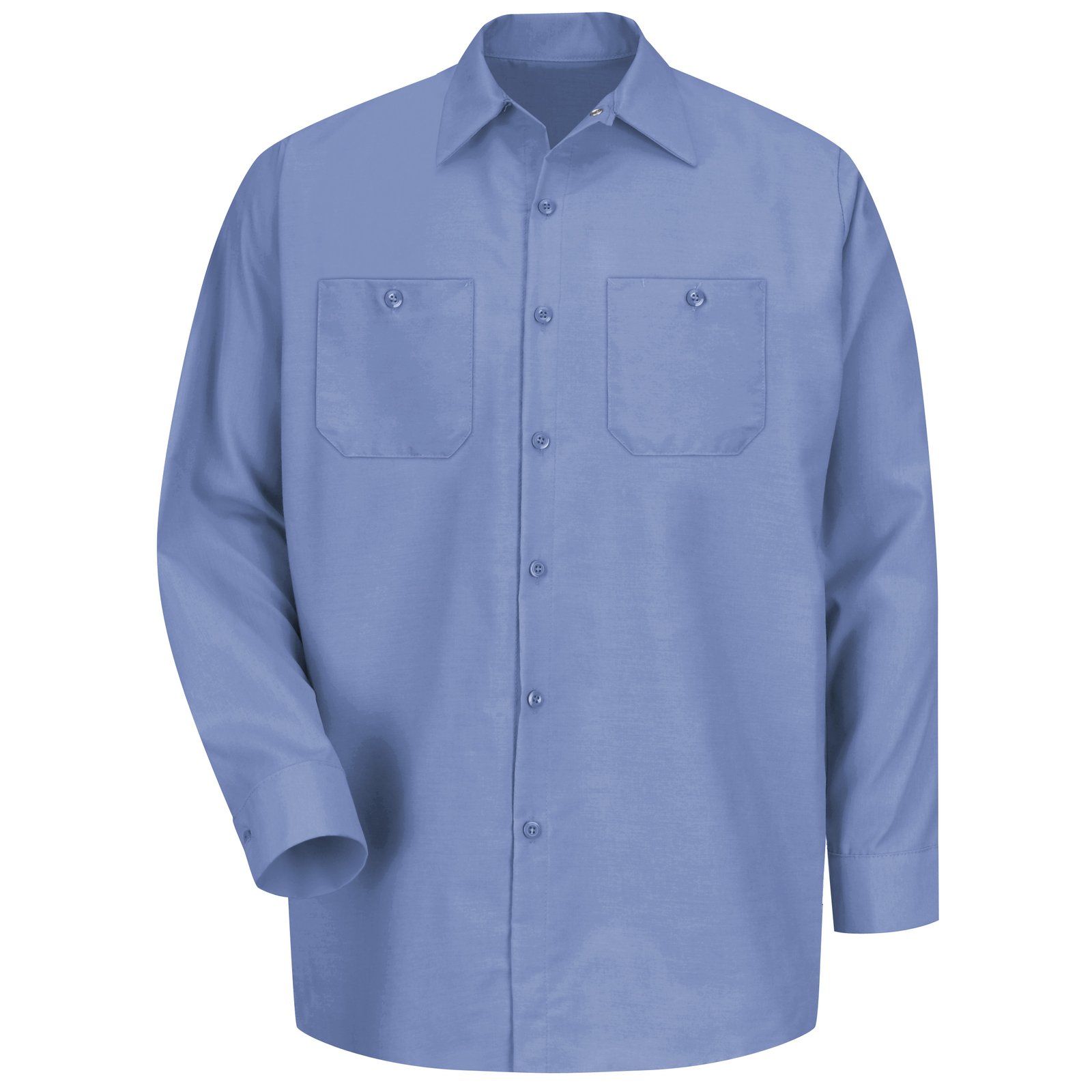 Men's Long Sleeve Industrial Work Shirt - Image 2