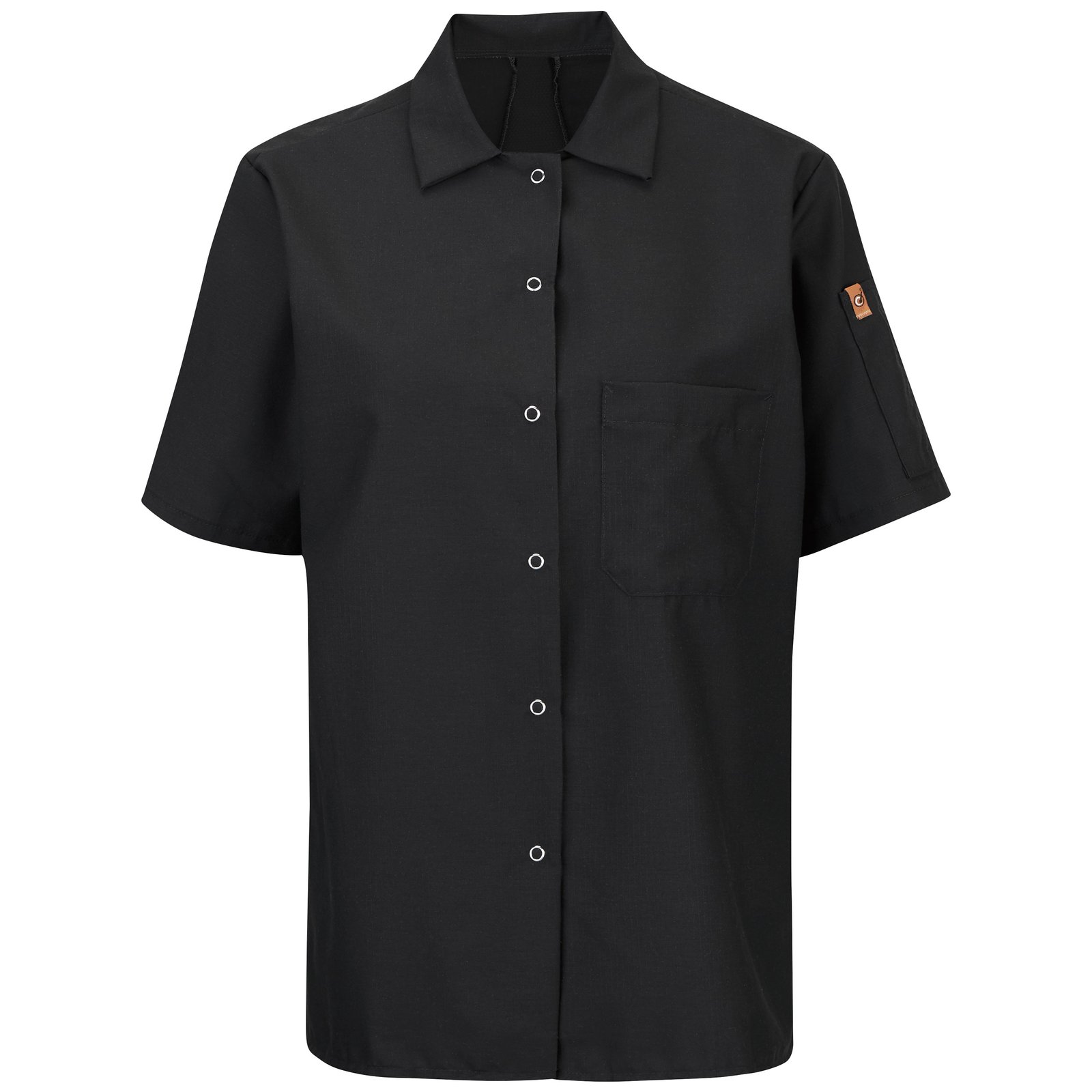 Women's Short Sleeve Cook Shirt with OilBlok + MIMIX® - Image 2