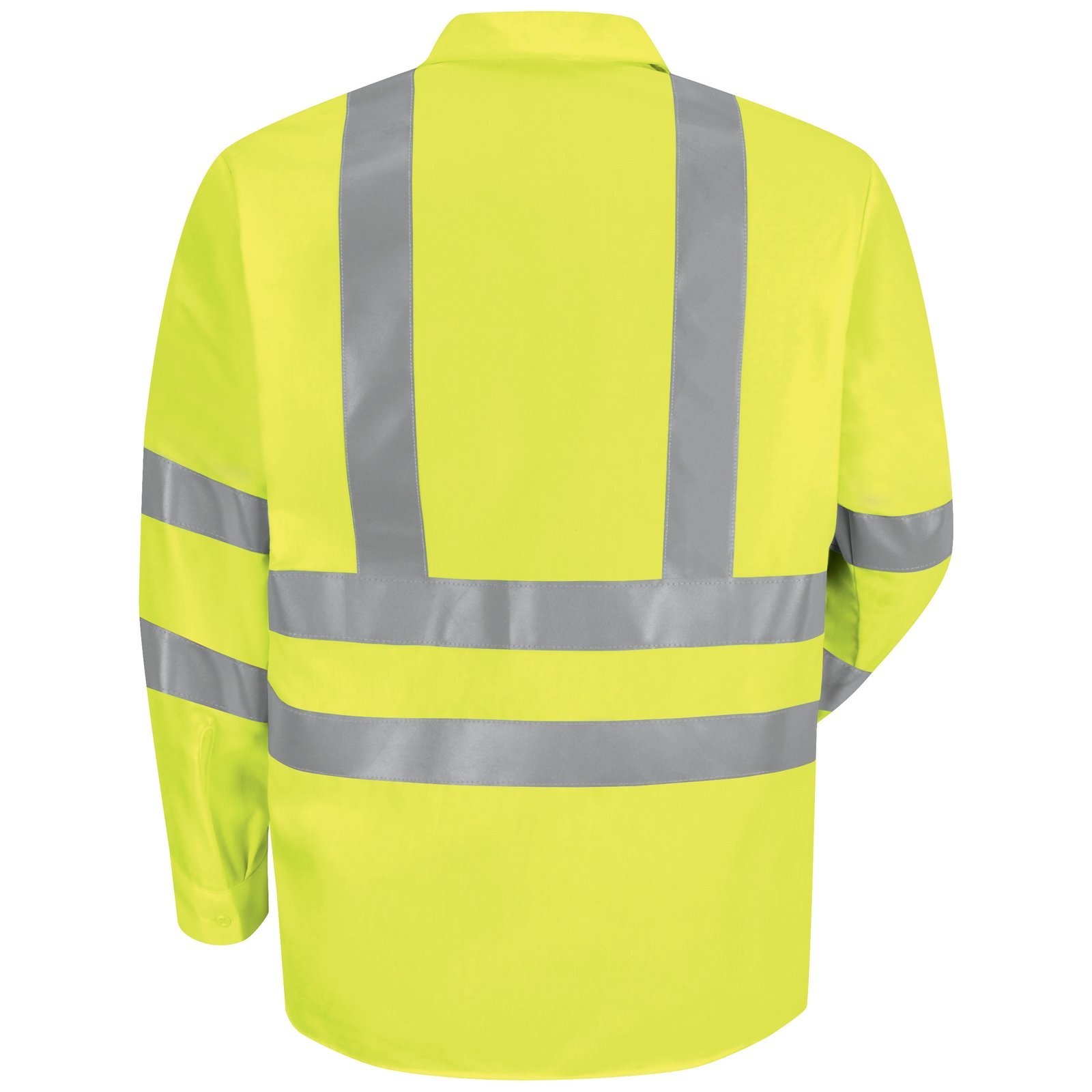 Men’s Hi-Visibility Long Sleeve Work Shirt – Type R, Class 3