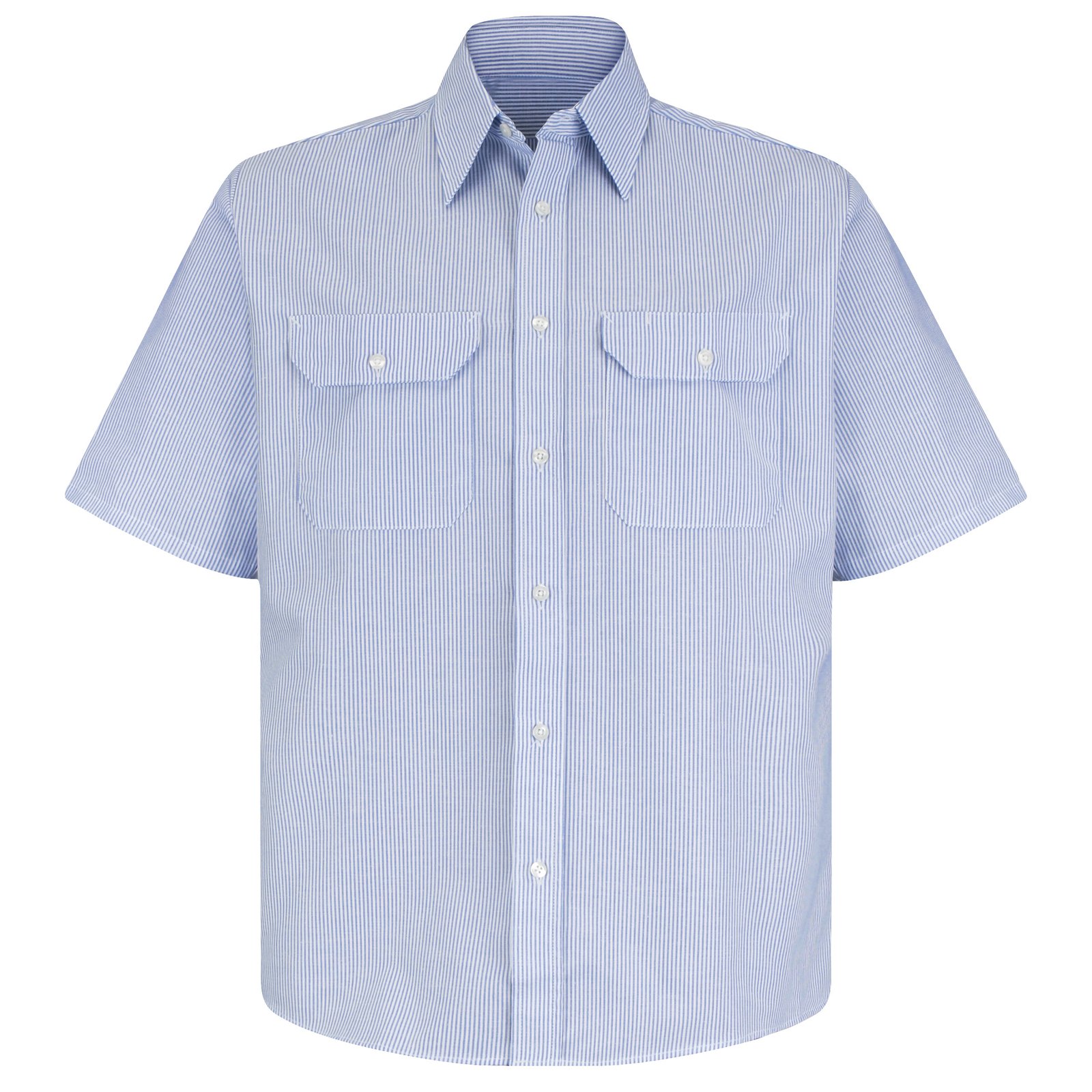 Men's Short Sleeve Deluxe Uniform Shirt - Image 2