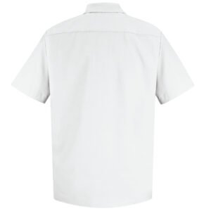 Men's Short Sleeve Specialized Pocketless Work Shirt