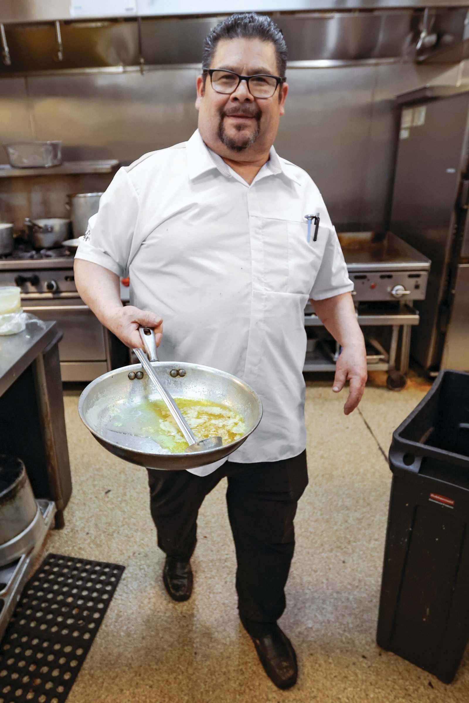 Men's Airflow Cook Shirt with OilBlok - Image 8