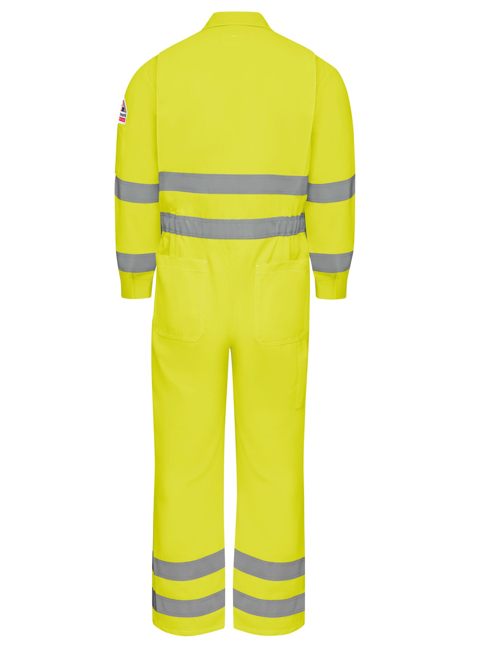 Men’s Lightweight FR Hi-Visibility Deluxe Coverall with Reflective Trim