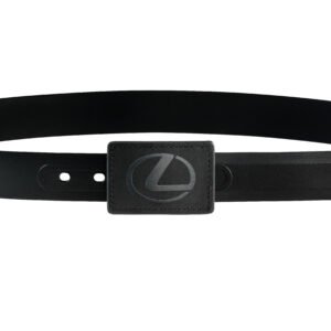 Plain Black Belt with Scratchless Buckle