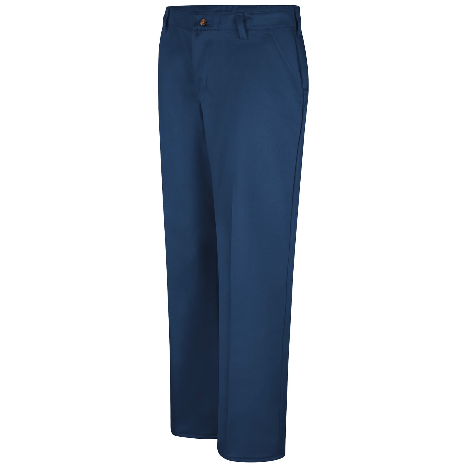 Women's Plain Front Cotton Pant - Image 2