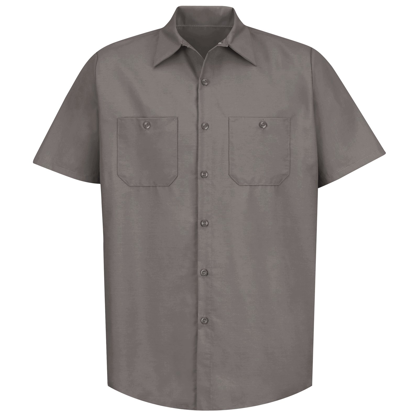 Men's Short Sleeve Industrial Work Shirt - Image 2