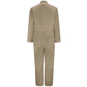 Twill Action Back Coverall with Chest Pockets