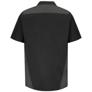 Men's Short Sleeve Tri-Color Shop Shirt