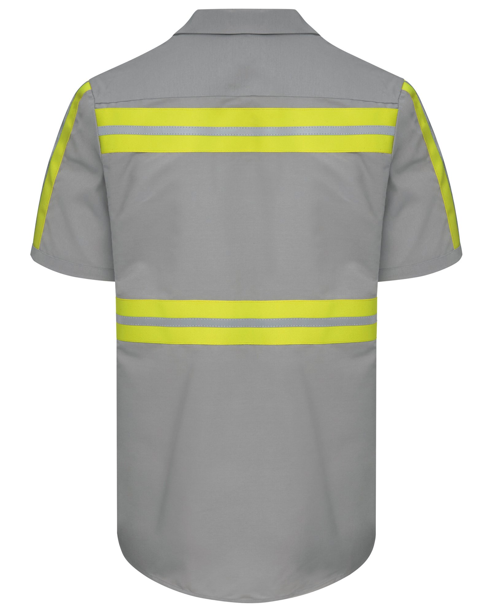 Short Sleeve Enhanced Visibility Industrial Work Shirt