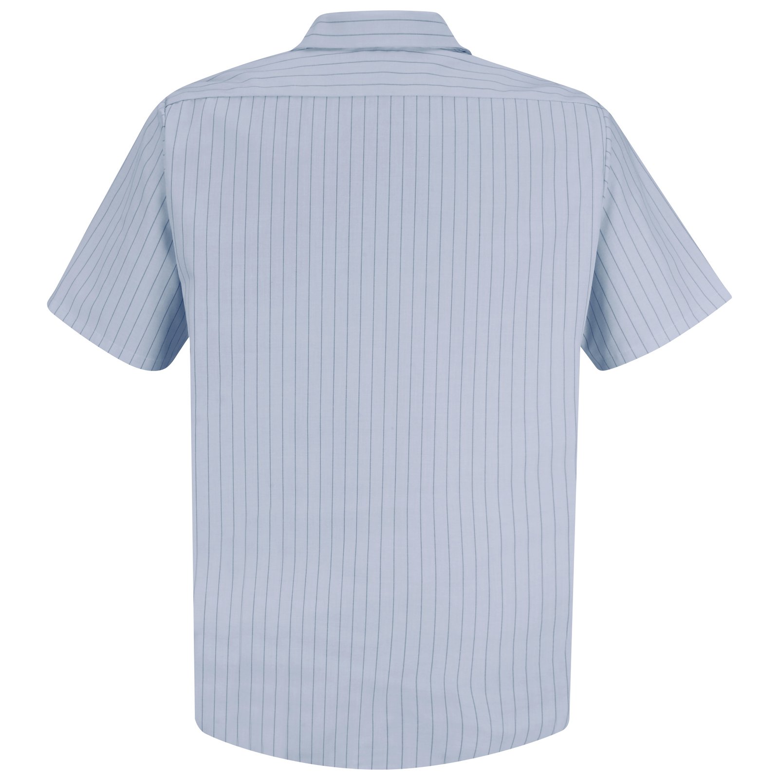 Men’s Short Sleeve Striped Work Shirt