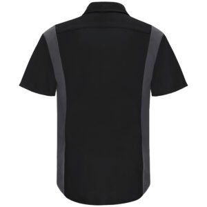 Men's Short Sleeve Performance Plus Shop Shirt With Oilblok Technology